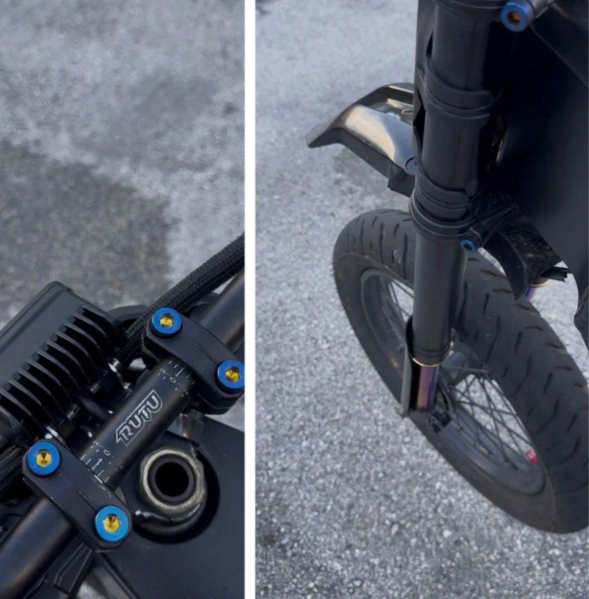 Tuttio direct mount titanium!