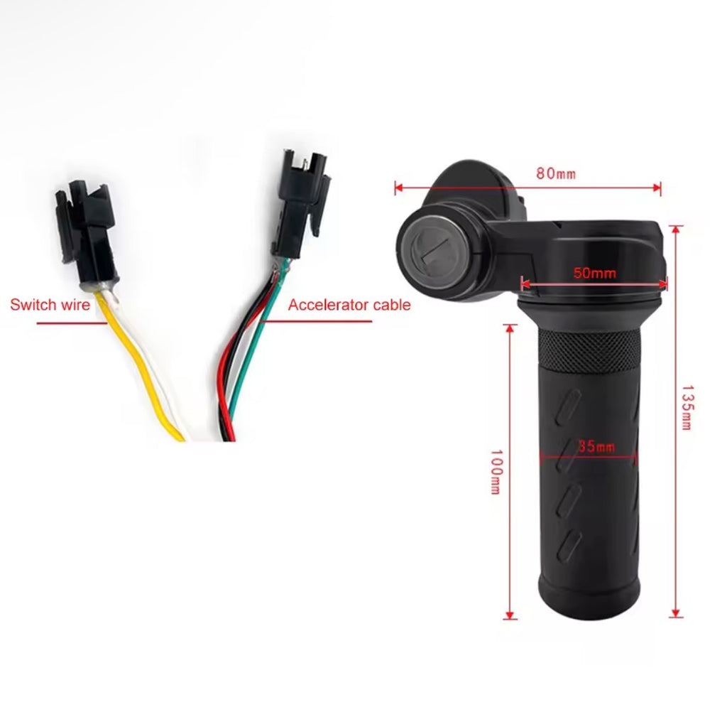 Ridstar Full twist plug n play throttle