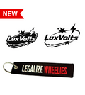 Legalize wheelie keychain + Sticker Combo